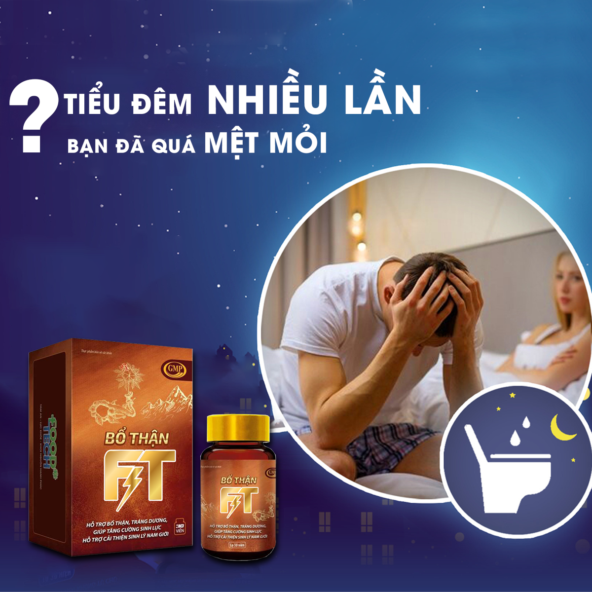 Làm thế nào để khắc phục chứng tiểu đêm